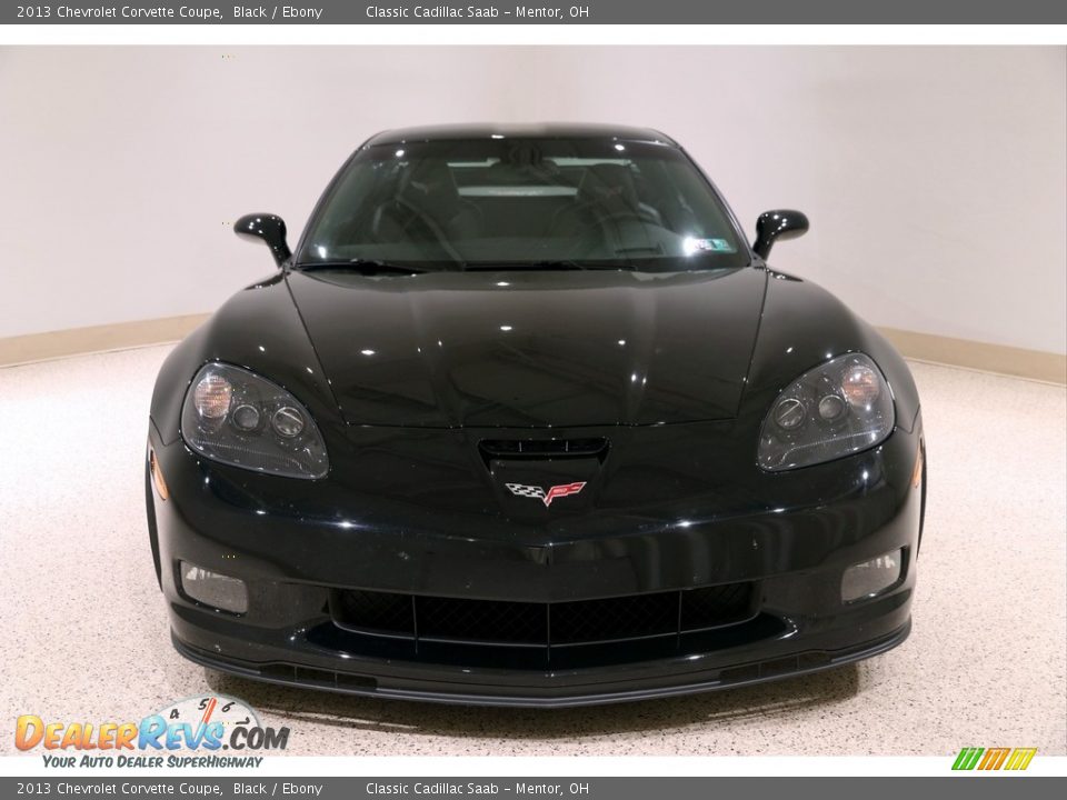 2013 Chevrolet Corvette Coupe Black / Ebony Photo #2