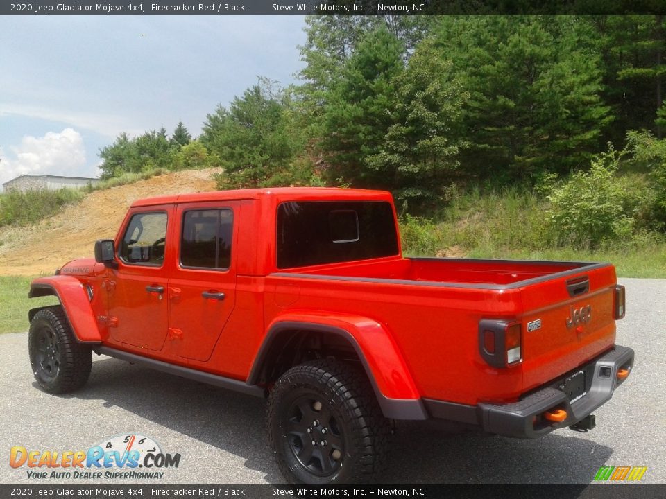 2020 Jeep Gladiator Mojave 4x4 Firecracker Red / Black Photo #7