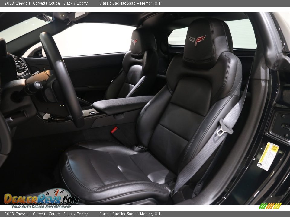 Front Seat of 2013 Chevrolet Corvette Coupe Photo #9