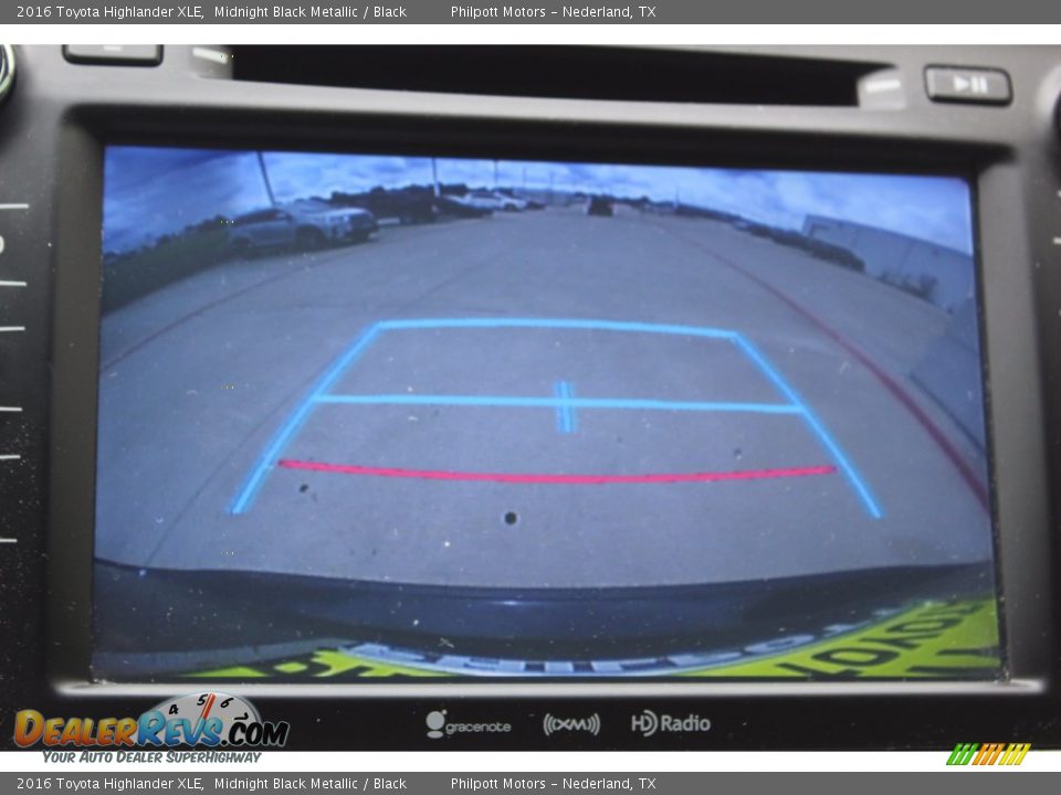2016 Toyota Highlander XLE Midnight Black Metallic / Black Photo #18