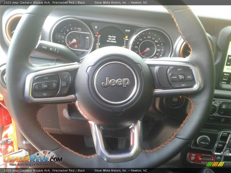2020 Jeep Gladiator Mojave 4x4 Steering Wheel Photo #15