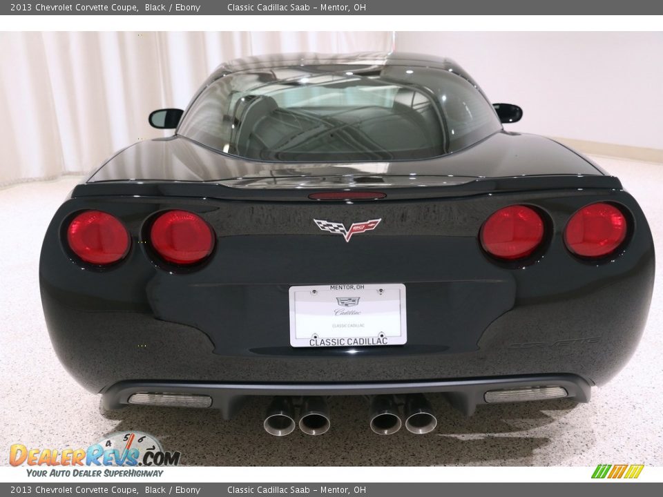 2013 Chevrolet Corvette Coupe Black / Ebony Photo #25