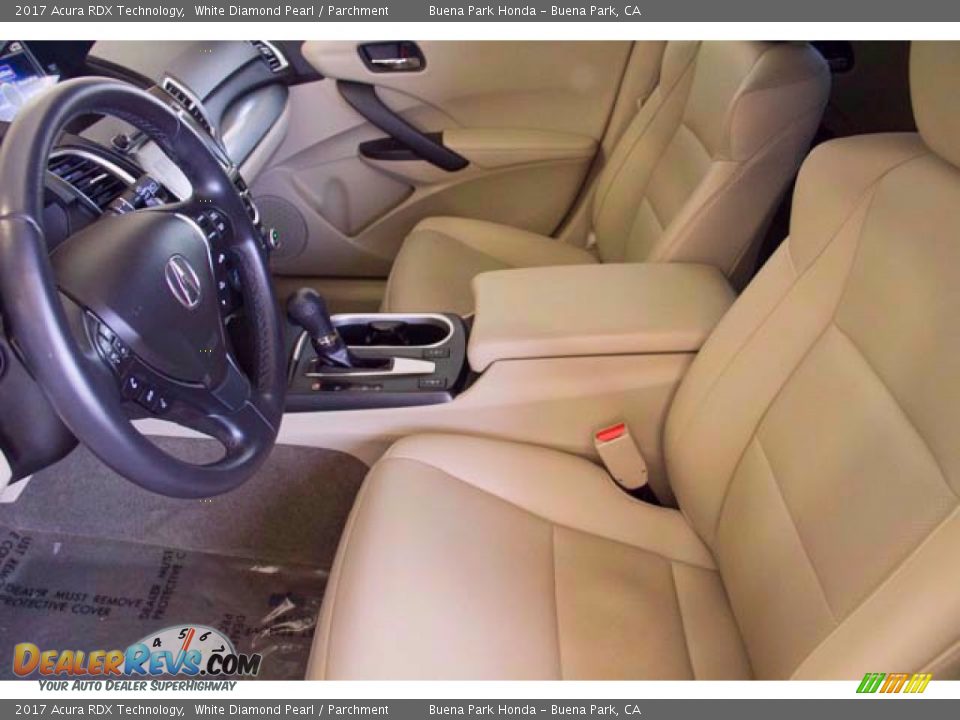 2017 Acura RDX Technology White Diamond Pearl / Parchment Photo #3