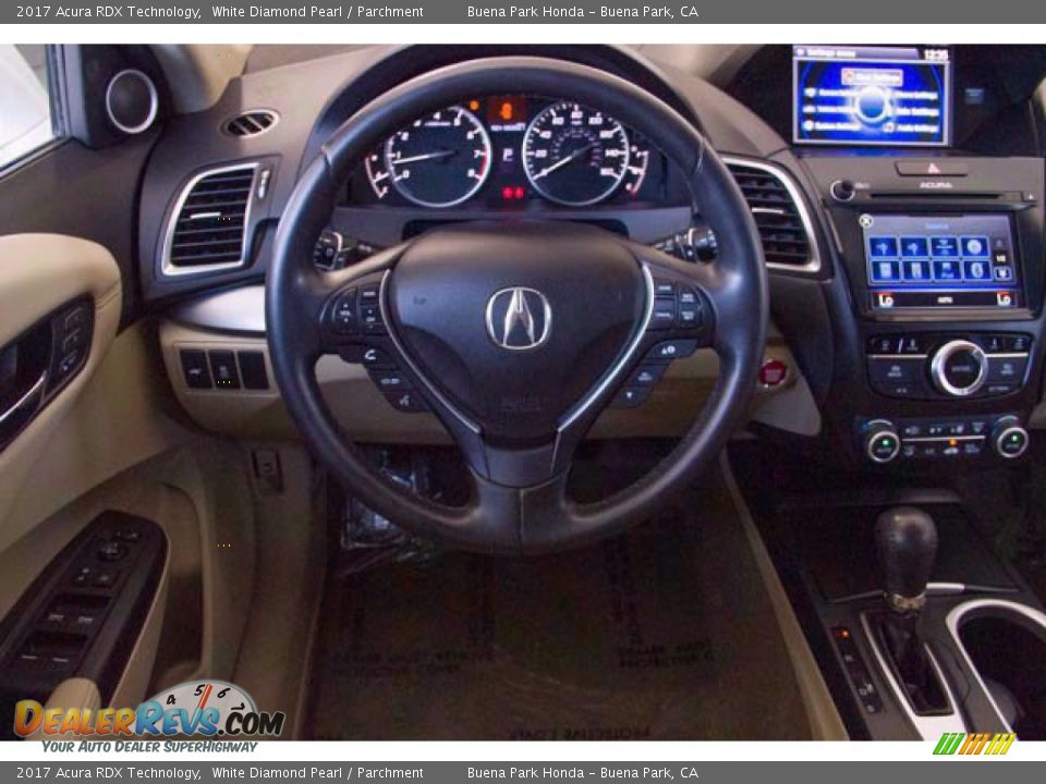 2017 Acura RDX Technology White Diamond Pearl / Parchment Photo #5