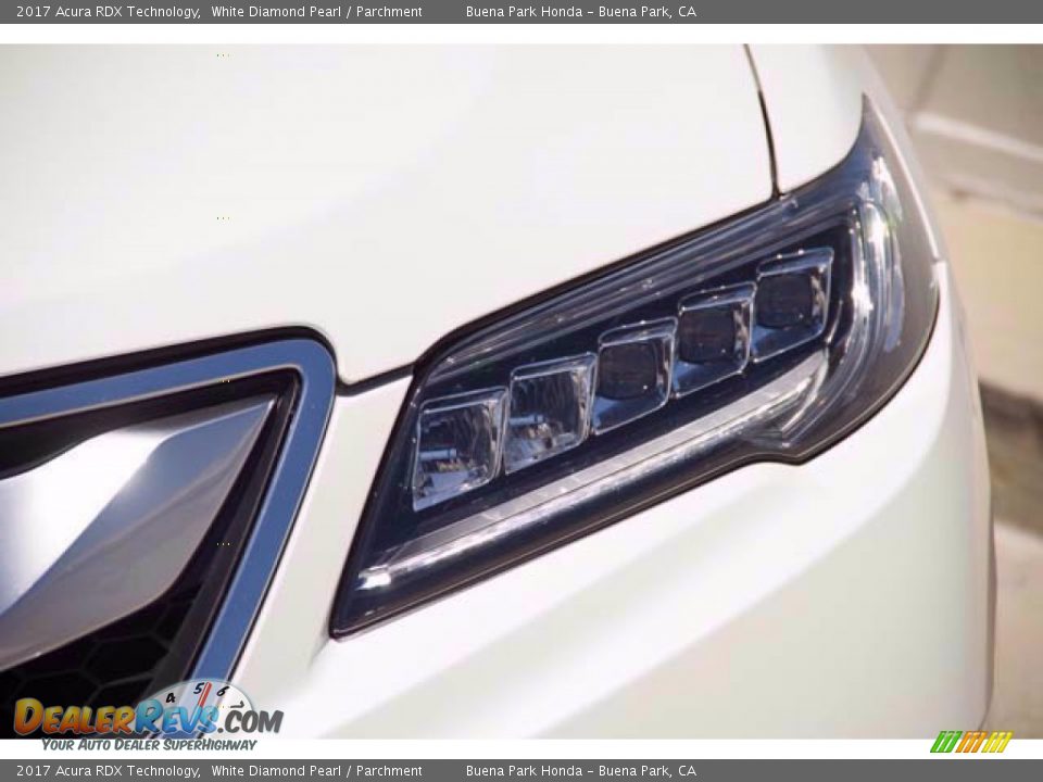 2017 Acura RDX Technology White Diamond Pearl / Parchment Photo #9