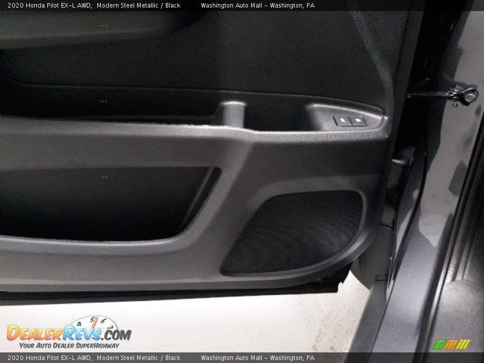 2020 Honda Pilot EX-L AWD Modern Steel Metallic / Black Photo #10