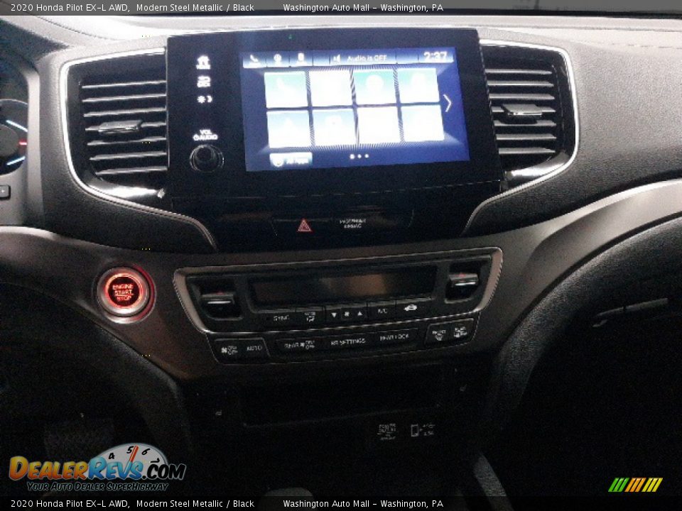 2020 Honda Pilot EX-L AWD Modern Steel Metallic / Black Photo #13