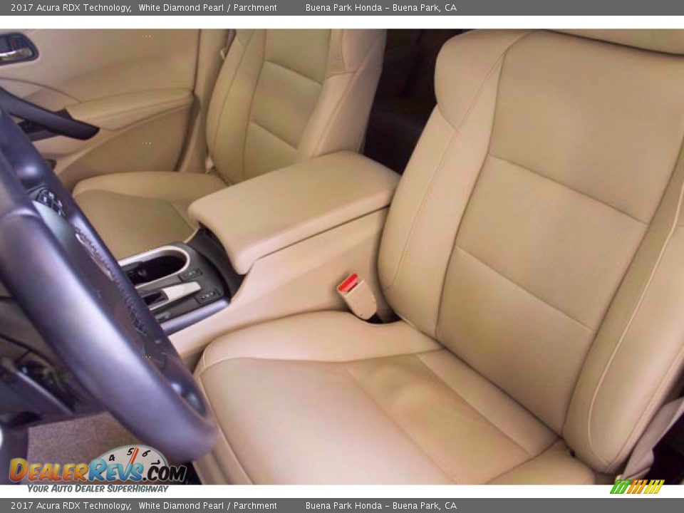 2017 Acura RDX Technology White Diamond Pearl / Parchment Photo #18