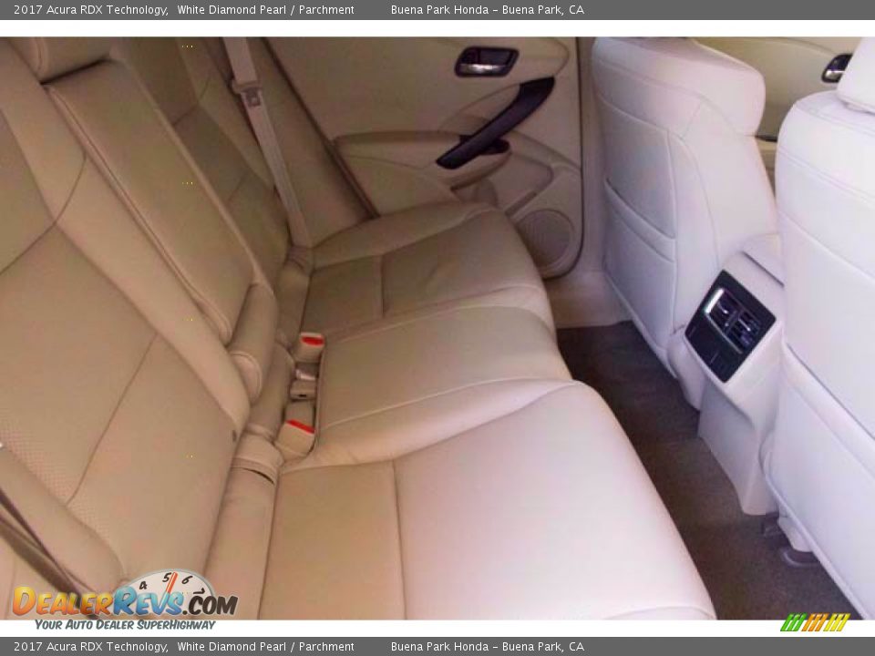 2017 Acura RDX Technology White Diamond Pearl / Parchment Photo #22