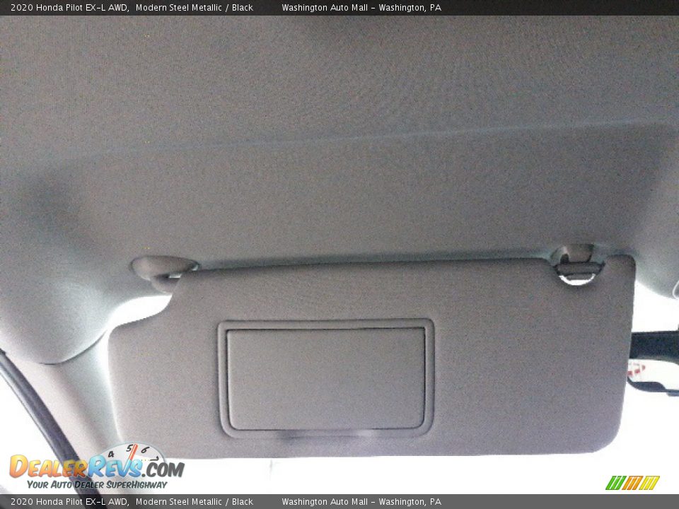 2020 Honda Pilot EX-L AWD Modern Steel Metallic / Black Photo #20