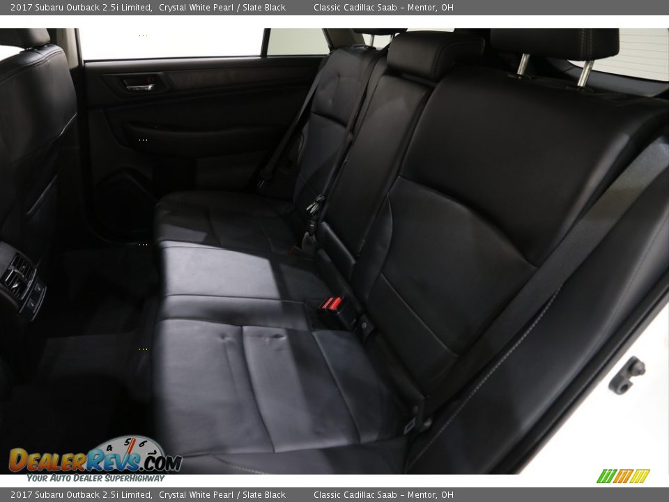 2017 Subaru Outback 2.5i Limited Crystal White Pearl / Slate Black Photo #16