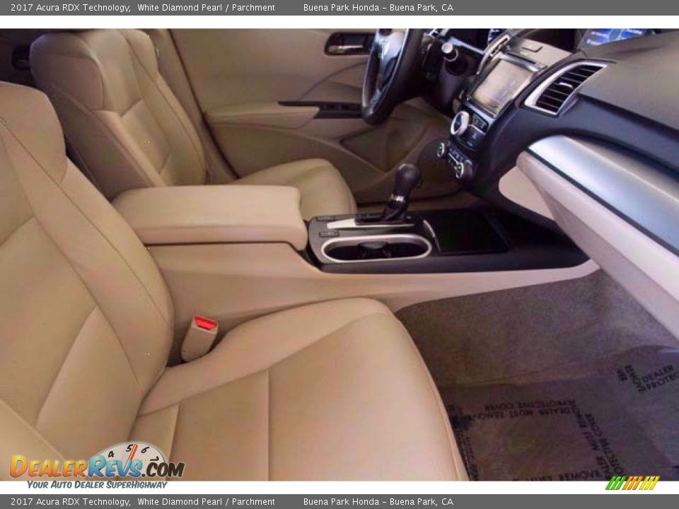 2017 Acura RDX Technology White Diamond Pearl / Parchment Photo #24