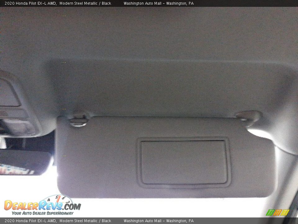 2020 Honda Pilot EX-L AWD Modern Steel Metallic / Black Photo #22