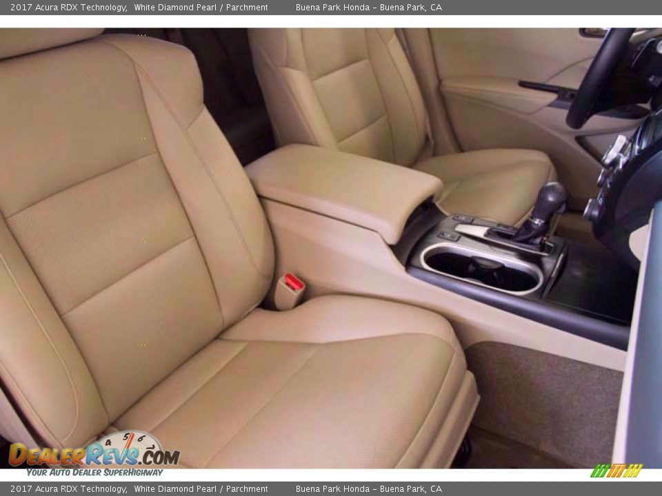 2017 Acura RDX Technology White Diamond Pearl / Parchment Photo #25