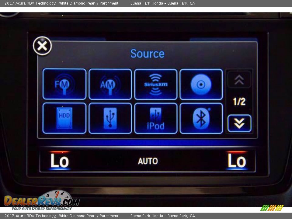 2017 Acura RDX Technology White Diamond Pearl / Parchment Photo #29