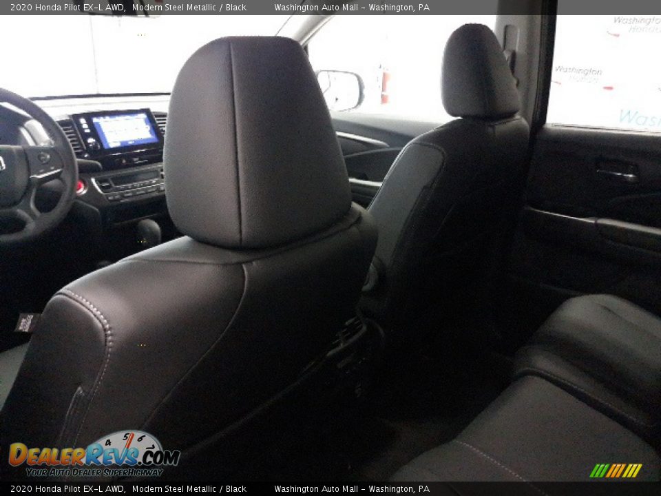 2020 Honda Pilot EX-L AWD Modern Steel Metallic / Black Photo #27
