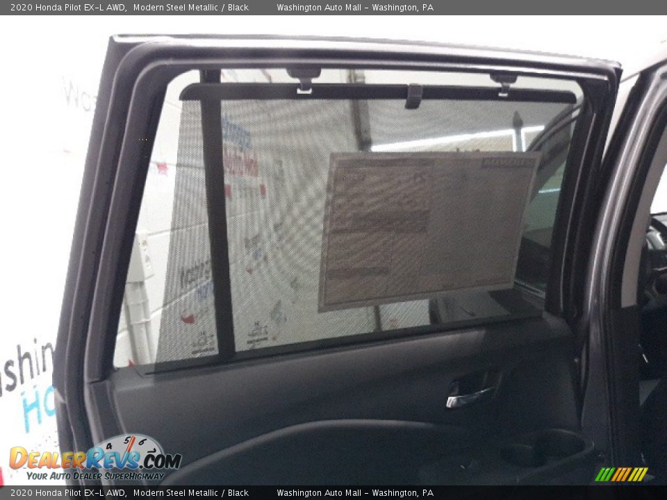 2020 Honda Pilot EX-L AWD Modern Steel Metallic / Black Photo #31