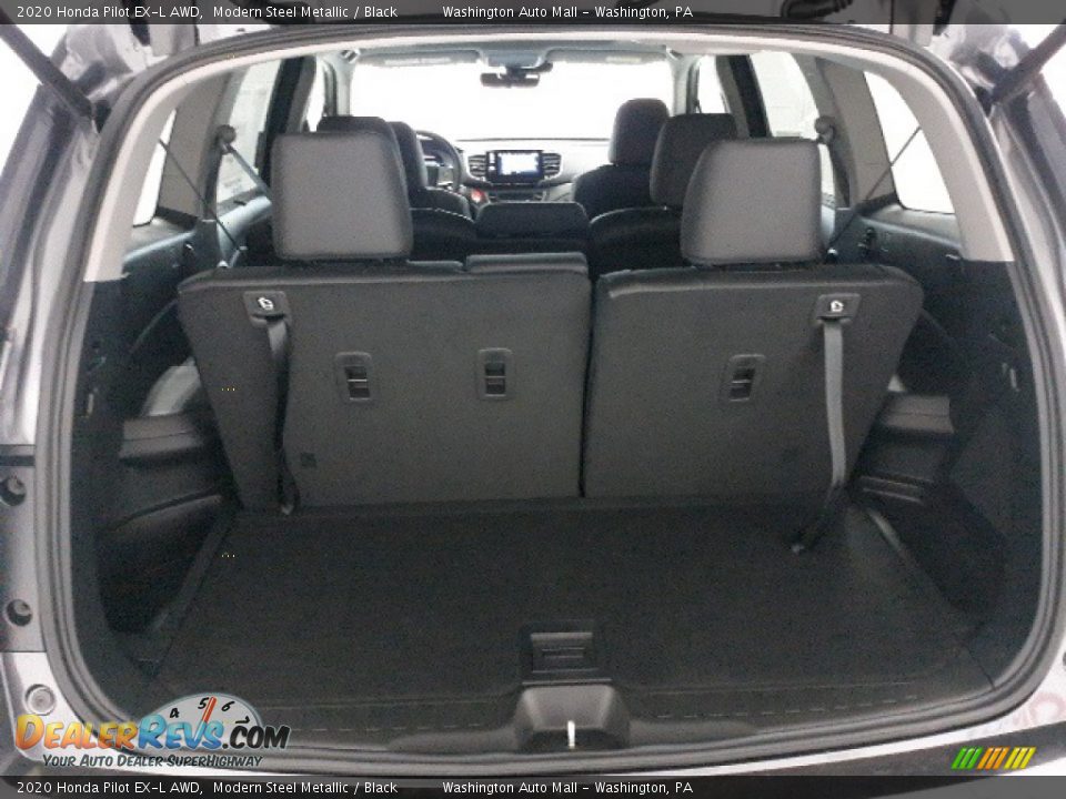 2020 Honda Pilot EX-L AWD Modern Steel Metallic / Black Photo #34