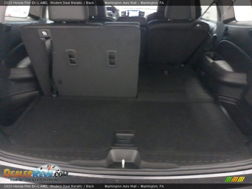 2020 Honda Pilot EX-L AWD Modern Steel Metallic / Black Photo #35