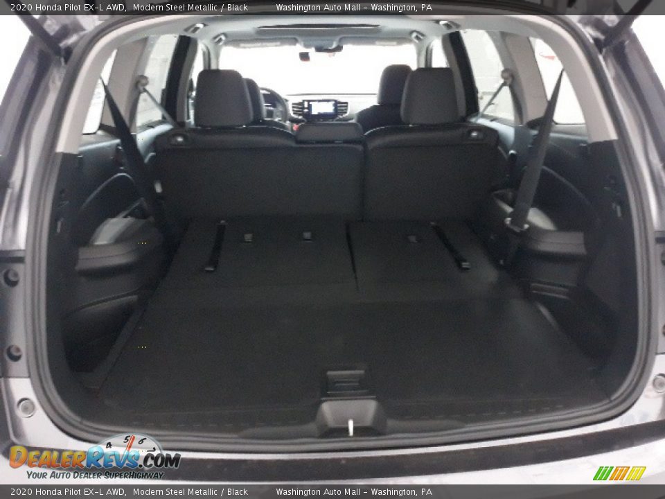 2020 Honda Pilot EX-L AWD Modern Steel Metallic / Black Photo #36