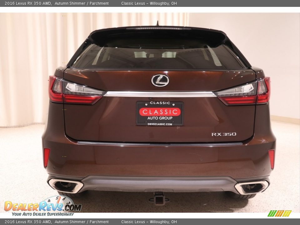 2016 Lexus RX 350 AWD Autumn Shimmer / Parchment Photo #23