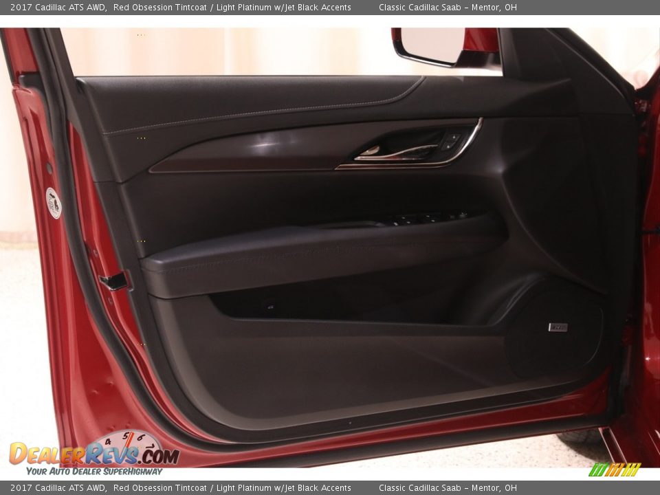 2017 Cadillac ATS AWD Red Obsession Tintcoat / Light Platinum w/Jet Black Accents Photo #4
