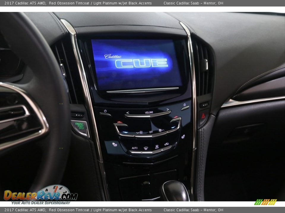 2017 Cadillac ATS AWD Red Obsession Tintcoat / Light Platinum w/Jet Black Accents Photo #9