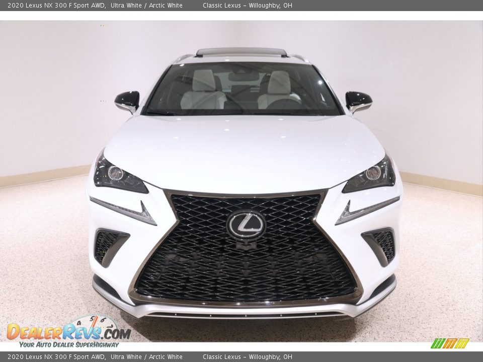 2020 Lexus NX 300 F Sport AWD Ultra White / Arctic White Photo #2