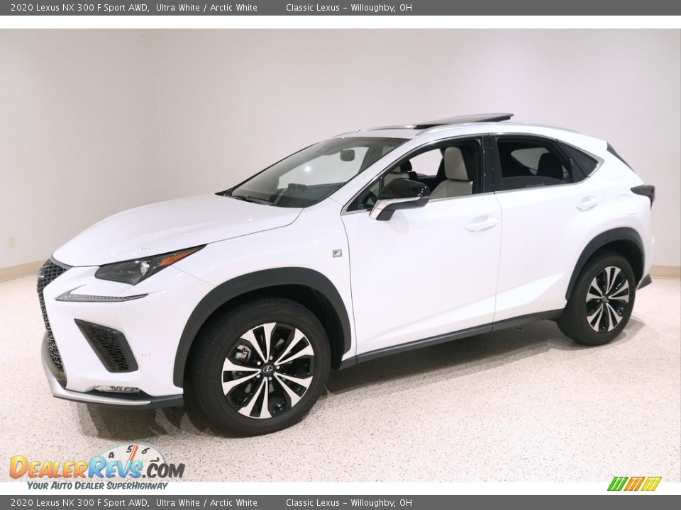 Ultra White 2020 Lexus NX 300 F Sport AWD Photo #3