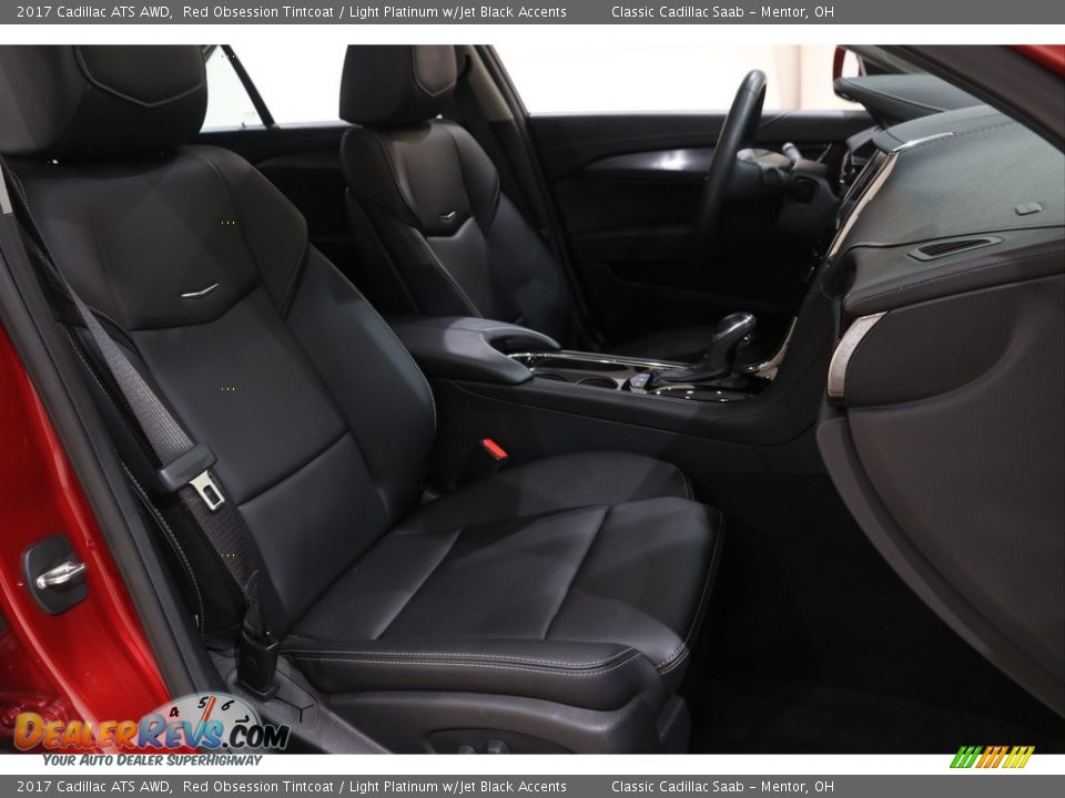 2017 Cadillac ATS AWD Red Obsession Tintcoat / Light Platinum w/Jet Black Accents Photo #15