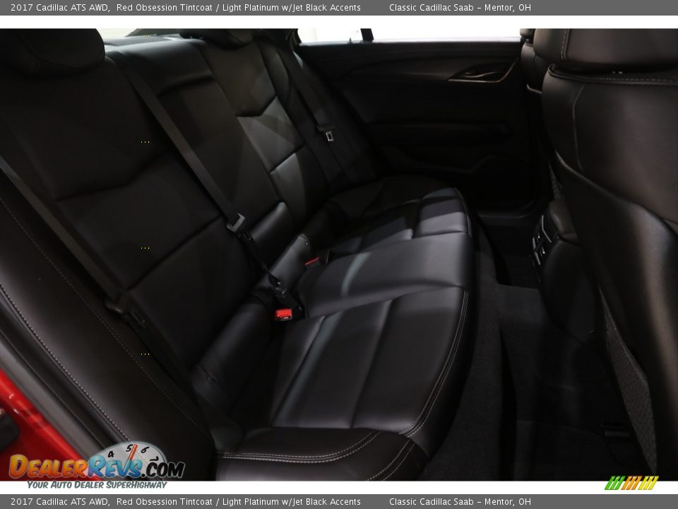 2017 Cadillac ATS AWD Red Obsession Tintcoat / Light Platinum w/Jet Black Accents Photo #16