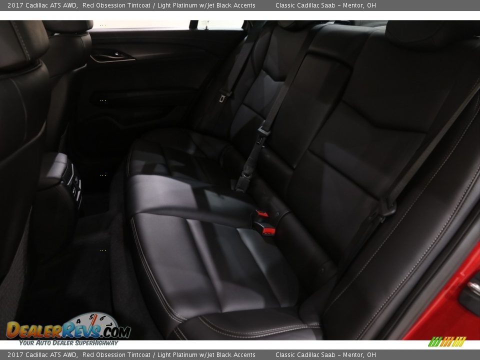 2017 Cadillac ATS AWD Red Obsession Tintcoat / Light Platinum w/Jet Black Accents Photo #17
