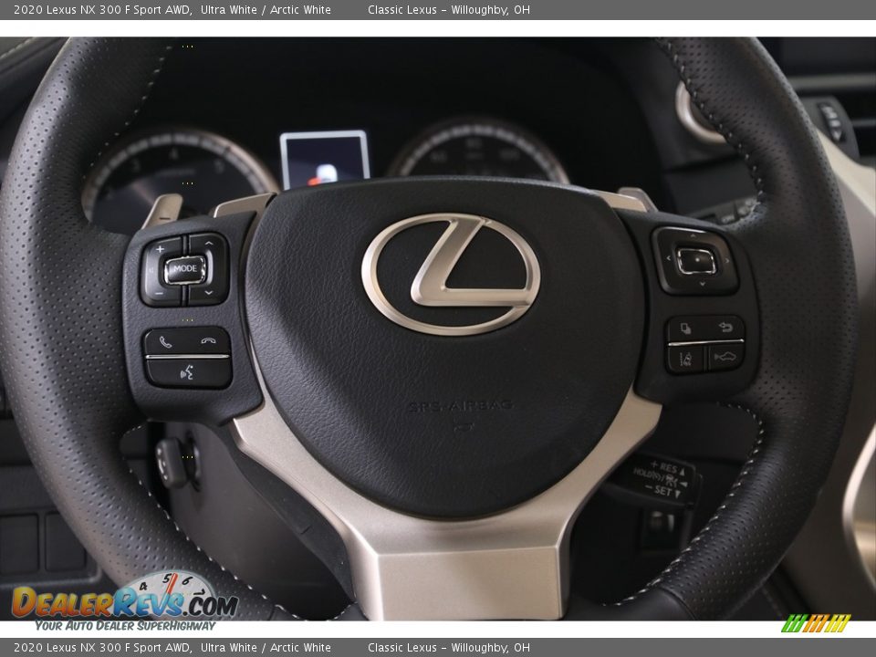 2020 Lexus NX 300 F Sport AWD Steering Wheel Photo #10