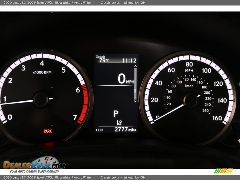 2020 Lexus NX 300 F Sport AWD Gauges Photo #11