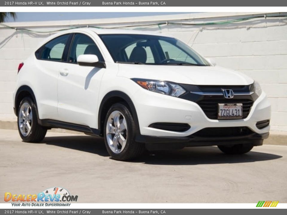 2017 Honda HR-V LX White Orchid Pearl / Gray Photo #1