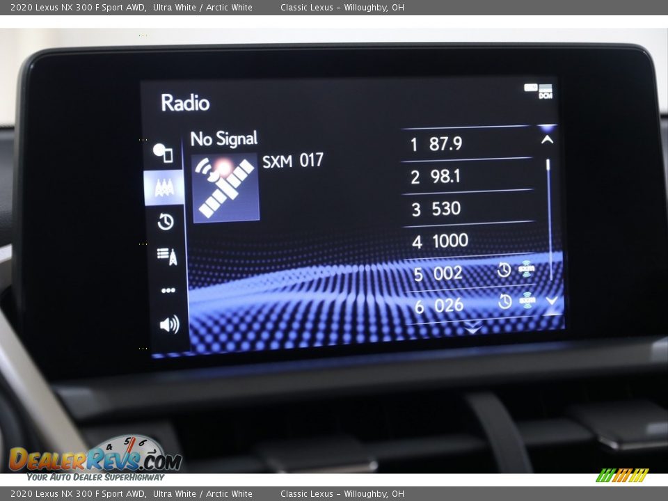 Controls of 2020 Lexus NX 300 F Sport AWD Photo #17