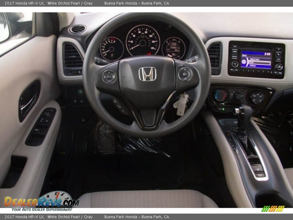 2017 Honda HR-V LX White Orchid Pearl / Gray Photo #5