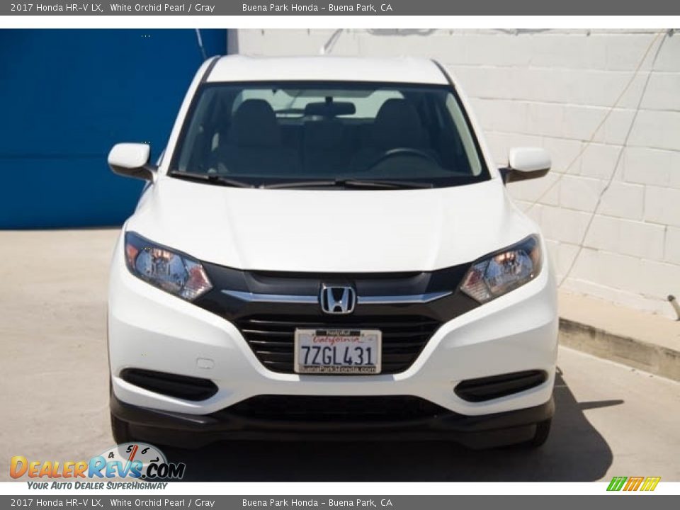 2017 Honda HR-V LX White Orchid Pearl / Gray Photo #7