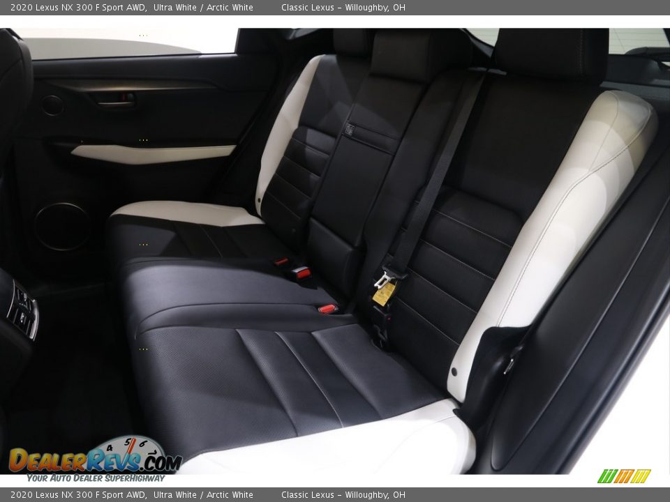 Rear Seat of 2020 Lexus NX 300 F Sport AWD Photo #33