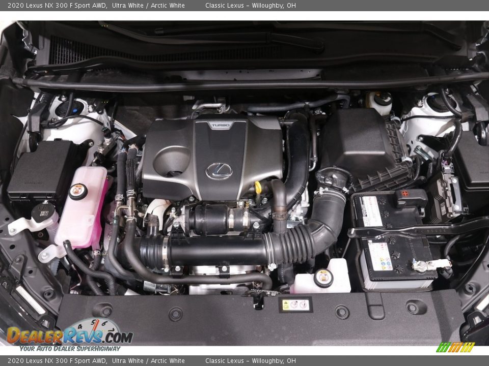 2020 Lexus NX 300 F Sport AWD 2.0 Liter Turbocharged DOHC 16-Valve VVT-i 4 Cylinder Engine Photo #36