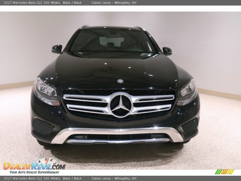 2017 Mercedes-Benz GLC 300 4Matic Black / Black Photo #2