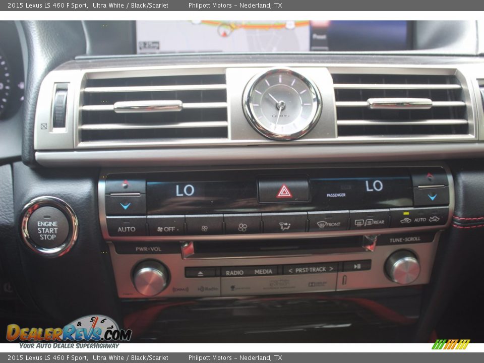 Controls of 2015 Lexus LS 460 F Sport Photo #16