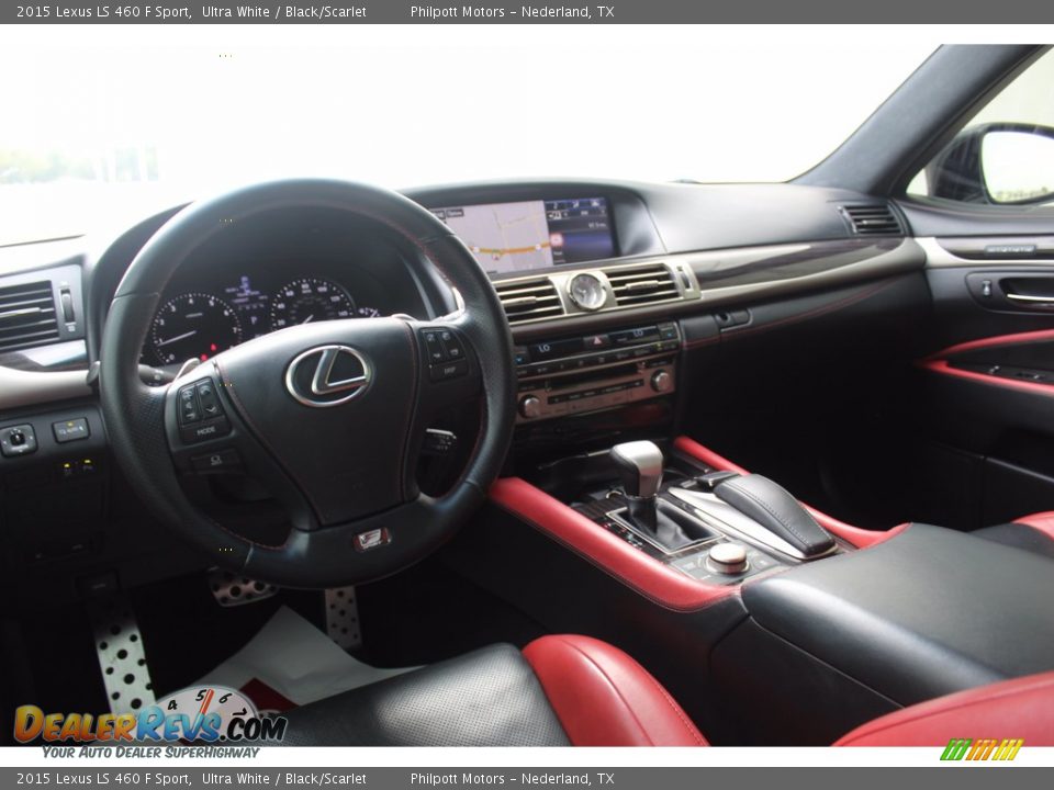 Dashboard of 2015 Lexus LS 460 F Sport Photo #21