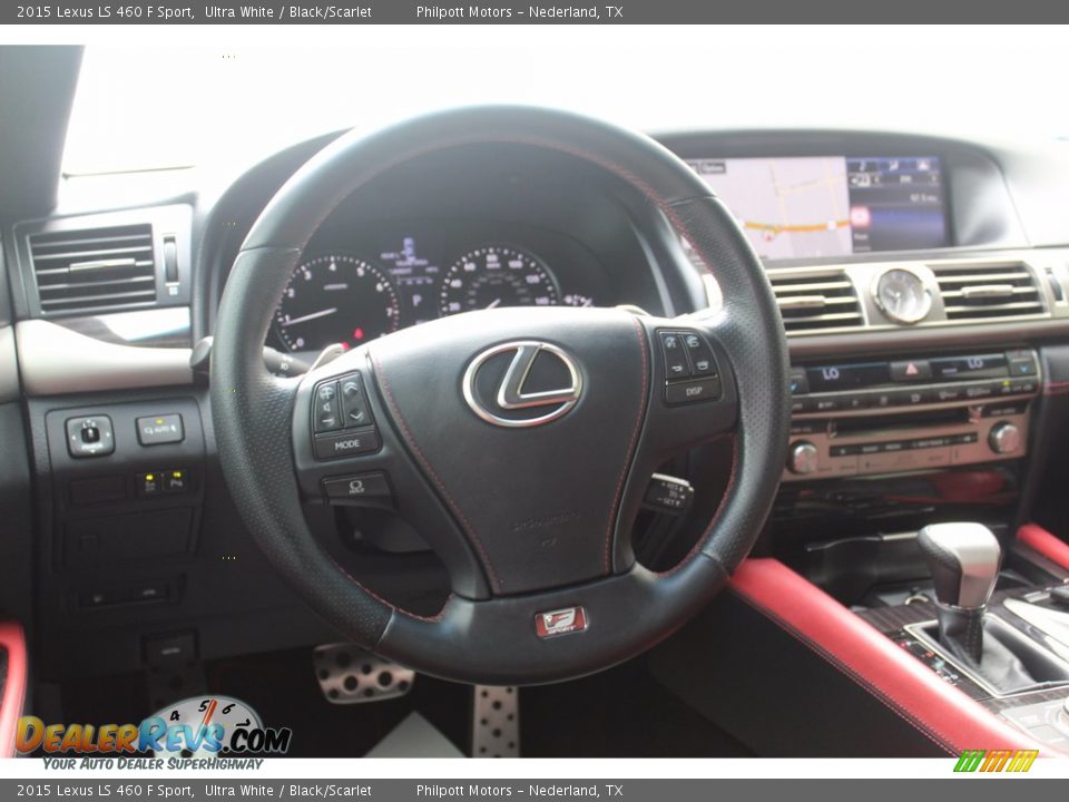 2015 Lexus LS 460 F Sport Steering Wheel Photo #22