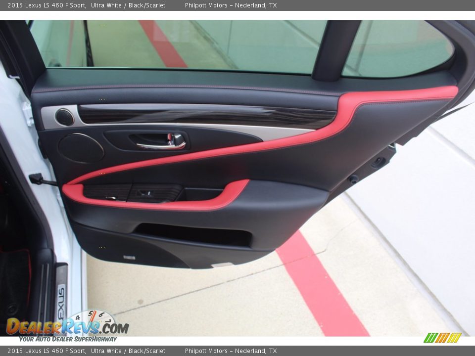 Door Panel of 2015 Lexus LS 460 F Sport Photo #25