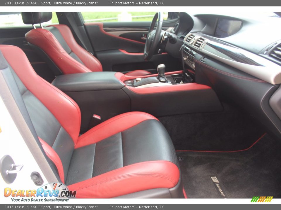 Front Seat of 2015 Lexus LS 460 F Sport Photo #28