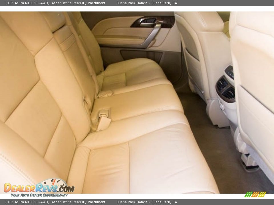2012 Acura MDX SH-AWD Aspen White Pearl II / Parchment Photo #20