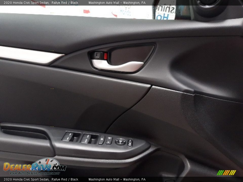 2020 Honda Civic Sport Sedan Rallye Red / Black Photo #9