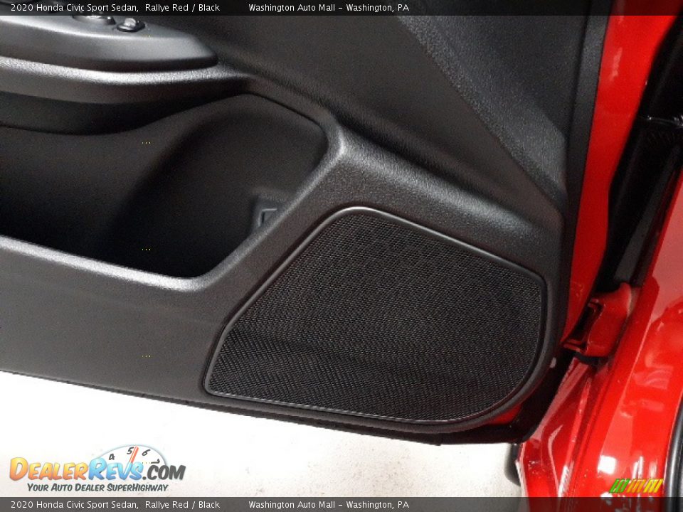 2020 Honda Civic Sport Sedan Rallye Red / Black Photo #10