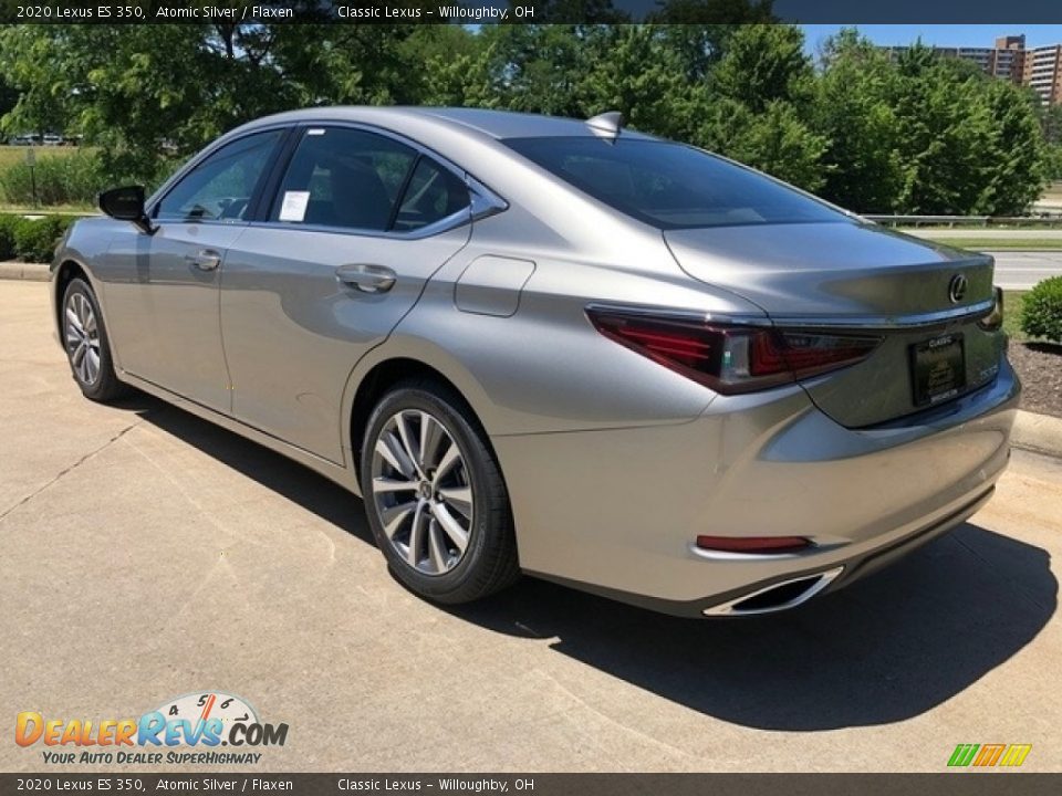 2020 Lexus ES 350 Atomic Silver / Flaxen Photo #4